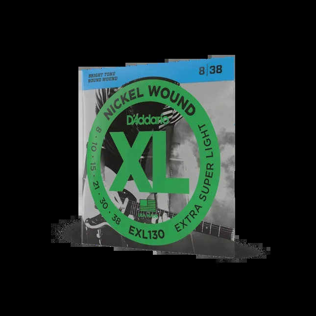 08-38 Extra Super Light, XL Nickel Electric Guitar Strings