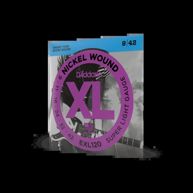 09-42 Super Light, XL Nickel Electric Guitar Strings