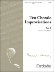 10 Chorale Improvisations Set 1 – Organ