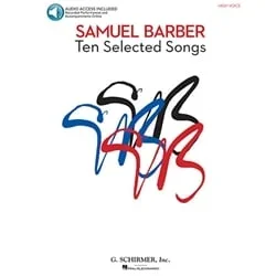 10 Selected Songs – High Voice (Book/CD)