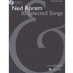 10 Selected Songs (Book/CD) – Medium/low Voice