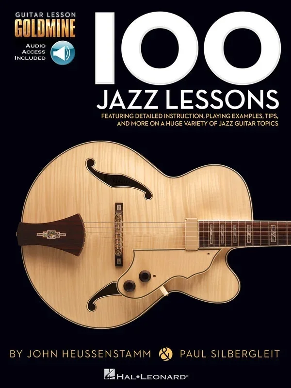100 Jazz Guitar Lessons Goldmine Series Book/Online Audio (Softcover Book/Online