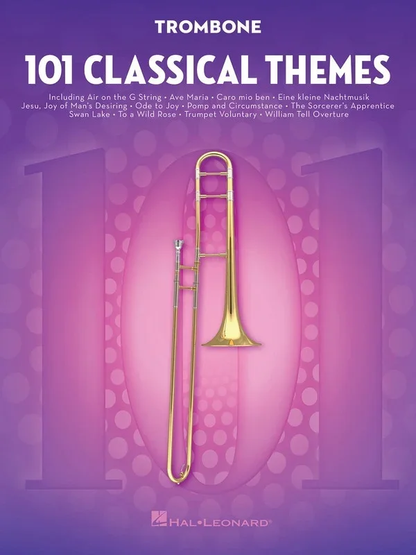 101 Classical Themes For Trombone (Softcover Book)