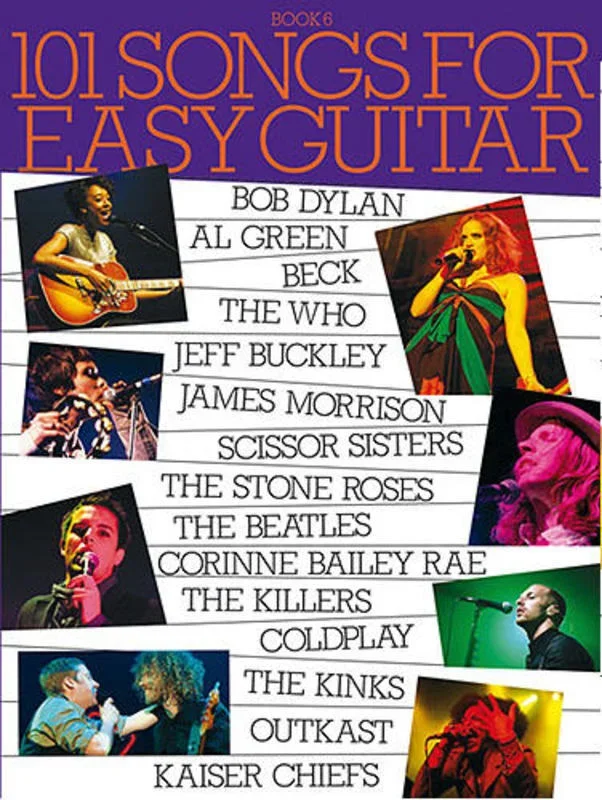 101 Songs For Easy Guitar Book 6 (Softcover Book)