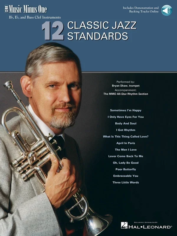 12 Classic Jazz Standards B Flat E Flat Bc Book/CD (Softcover Book/CD)