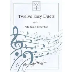 12 Easy Duets, Op. 141 – Alto and Tenor Sax Duet