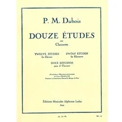 12 Etudes – Clarinet