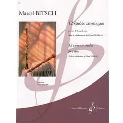 12 Etudes Canoniques – Oboe Duet