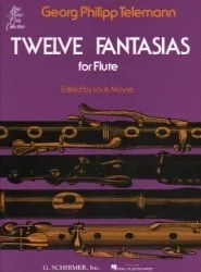 12 Fantasias – Flute Unaccompanied