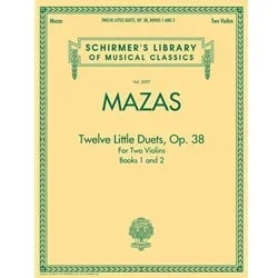 12 Little Duets, Op. 38, Books 1 and 2 – Violin Duet