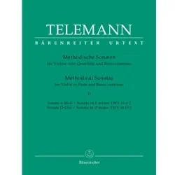 12 Methodical Sonatas for Violin (or Flute) and Basso continuo, Volume 2