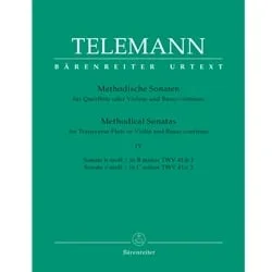 12 Methodical Sonatas for Violin (or Flute) and Basso continuo, Volume 4