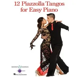 12 Piazzolla Tangos – Easy Piano