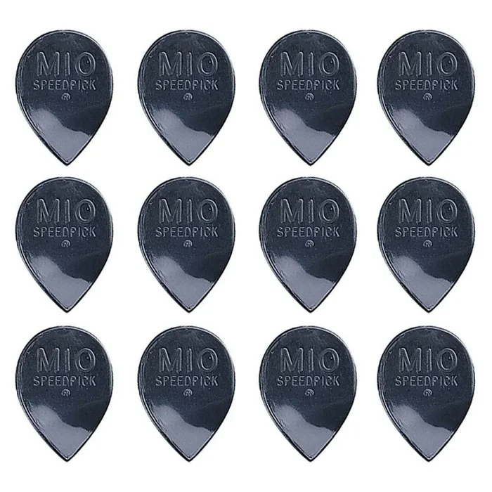 12 x Jim Dunlop M10 Speedpick Jazz Guitar Picks 0.71mm Medium