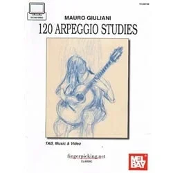 120 Arpeggio Studies – Classical Guitar