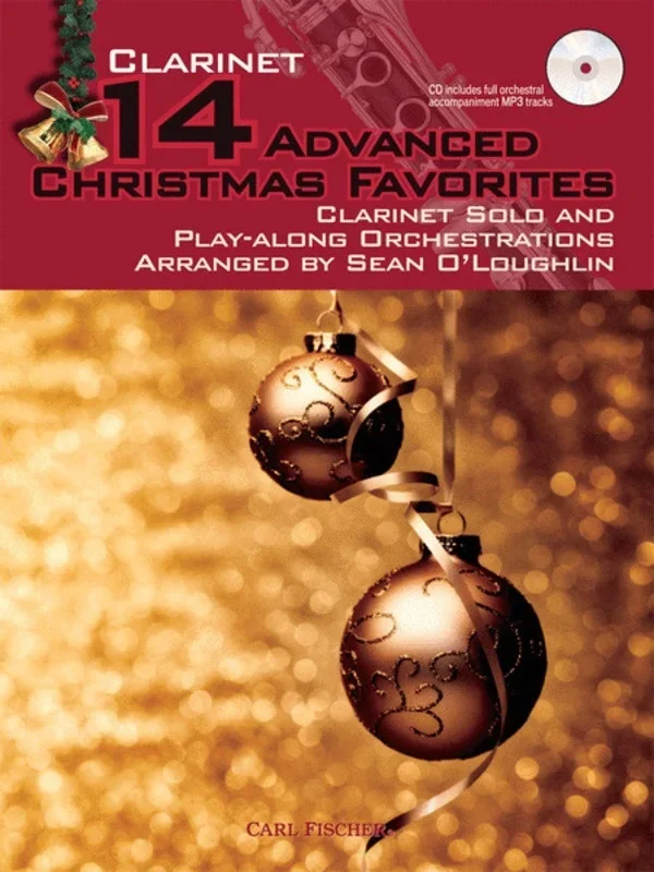 14 Advanced Christmas Favorites Clarinet Book/CD