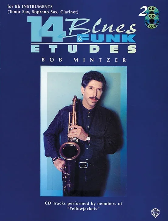 14 Blues & Funk Etudes B Flat Inst Book/2CDs