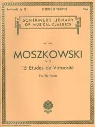 15 Etudes de Virtuosite, Op. 72 – Piano