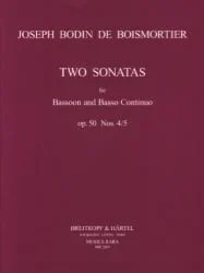 2 Sonatas Op. 50 Nos. 4-5 – Bassoon and Piano