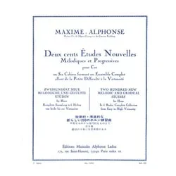 200 Etudes Nouvelles, Volume 3 – Horn