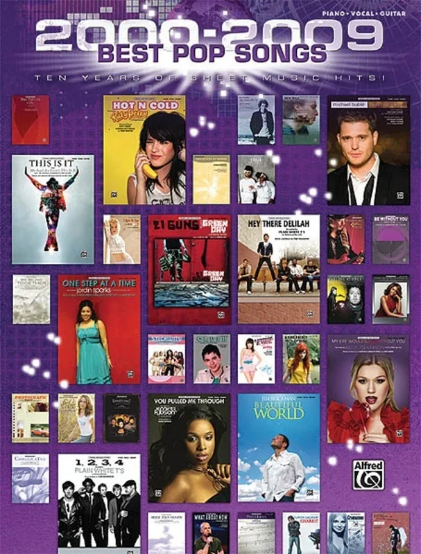 2000 – 2009 Best Pop Songs PVG (Softcover Book)