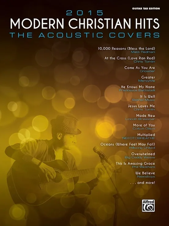 2015 Modern Christian Hits Acoustic Covers Guitar Ta