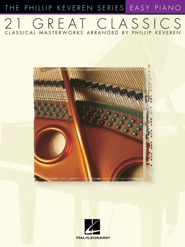 21 Great Classics Keveren Easy Piano (Softcover Book)