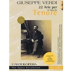 22 Arias for Tenor – Book/2 CDs (Cantolopera)