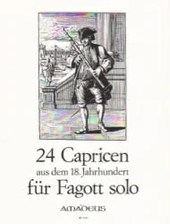 24 Caprices from the 18th Century – Bassoon (or Cello) Unaccompanied
