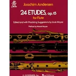 24 Etudes, Op. 15 – Flute