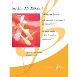 24 Petites Etudes, Op. 33 – Saxophone