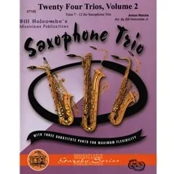 24 Trios, Volume 2 – Saxophone Trio