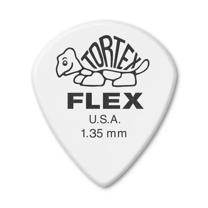 24 x Jim Dunlop Tortex Jazz III XL FLEX 1.35MM Gauge Guitar Picks 466R135 *NEW*
