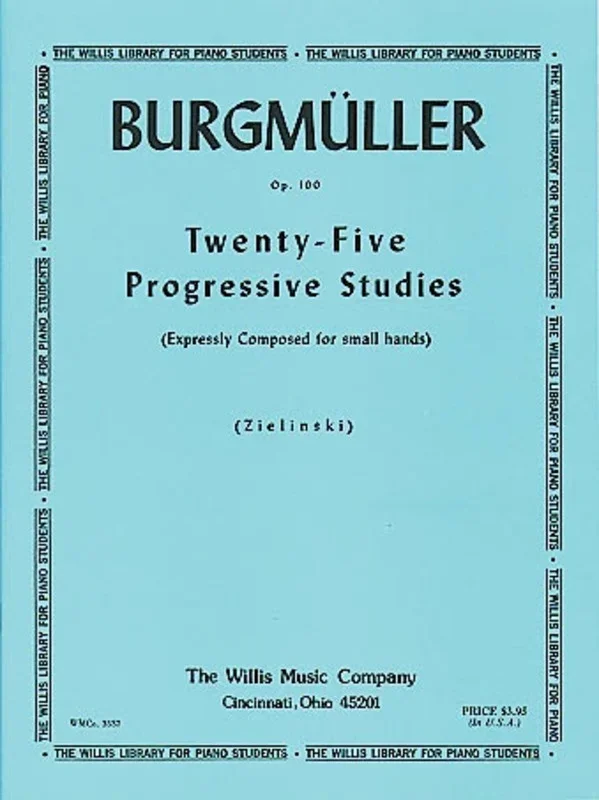 25 Progressive Studies Op 100 (Softcover Book)