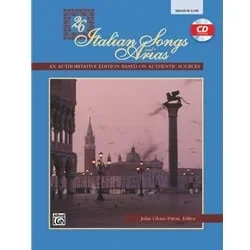 26 Italian Songs and Arias (Bk/CD) – Medium Low Voice and Piano