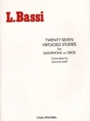 27 Virtuoso Studies – Saxophone or Oboe