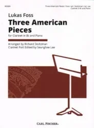 3 American Pieces – Clarinet and Piano