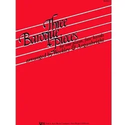3 Baroque Pieces – 1 Piano 4 Hands