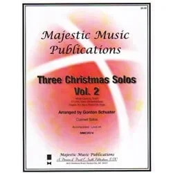 3 Christmas Solos, Volume 2 – Clarinet and Piano