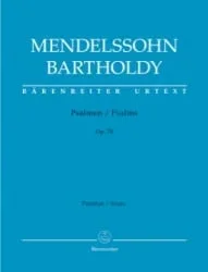 3 Psalms, Op. 78 – Vocal Score (Ger/Eng)