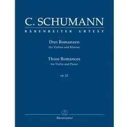 3 Romances, Op. 22 – Violin and Piano