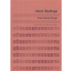 3 Sacred Songs – Contralto and Organ
