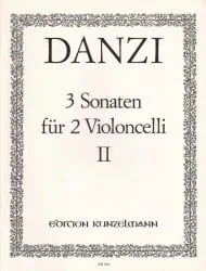 3 Sonatas for 2 Violoncellos, Volume 2 – Cello Duet