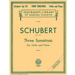 3 Sonatinas, Op. 137 – Violin and Piano