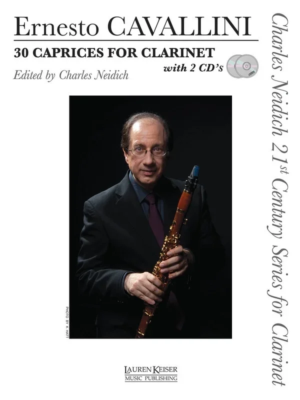 30 Caprices For Clarinet Book/2CDs (Softcover Book/CD)