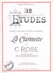 32 Etudes (Book with CD) – Clarinet