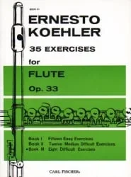 35 Exercises, Op. 33, Volume 3 – Flute