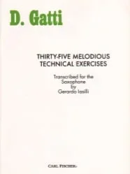 35 Melodious Technical Exercises – Saxophone