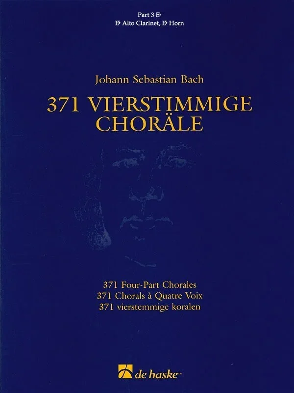 371 Four Part Chorales Part 3 E Flat Treble Clef