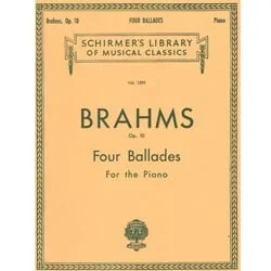 4 Ballades, Op. 10 – Piano